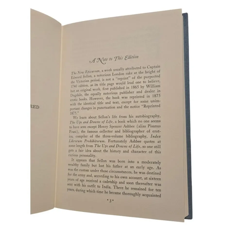 The New Epicurean & The Adventures of a School-Boy (1969 Grove Press)